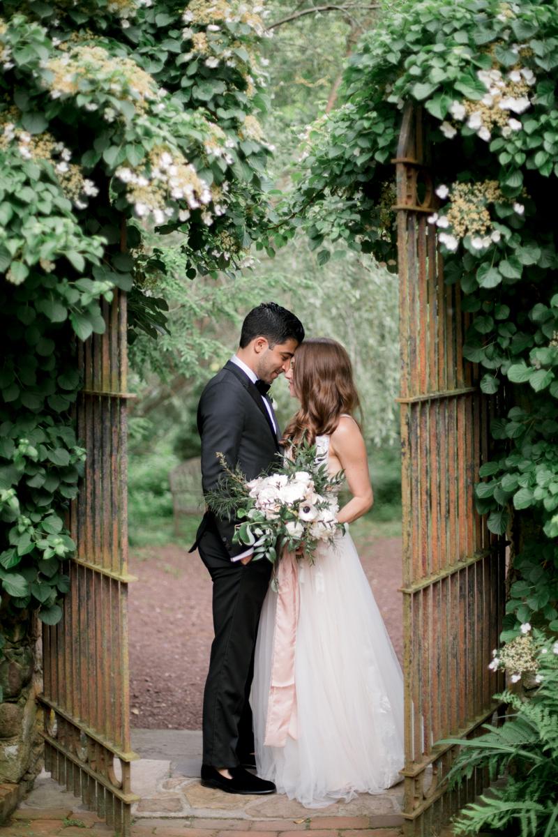 A Classic Garden Wedding at  Holly Hedge Estate in New Hope, PA