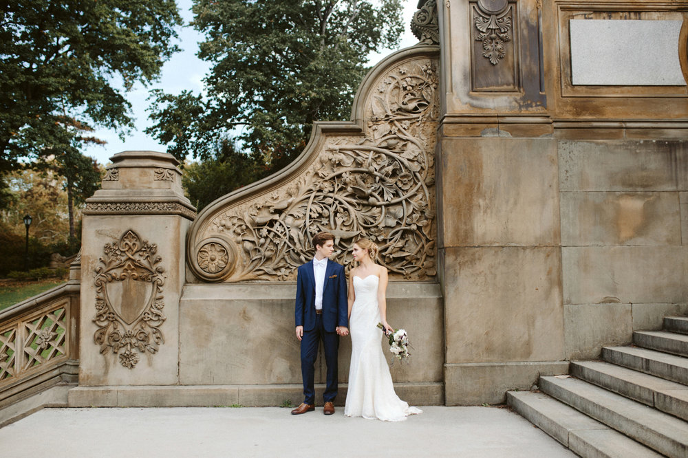 NYC Elopement Wedding Photography Inspiration in Central Park 