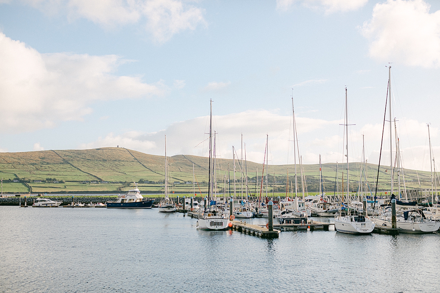 Boats on the coast at Harbor | Photo by Hope Helmuth