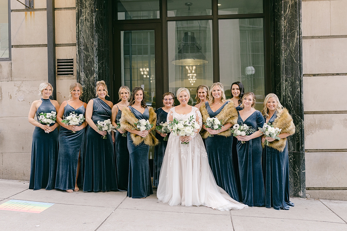 Bridal party photos at Noelle, Nashville Wedding | Photo by Hope Helmuth Photography