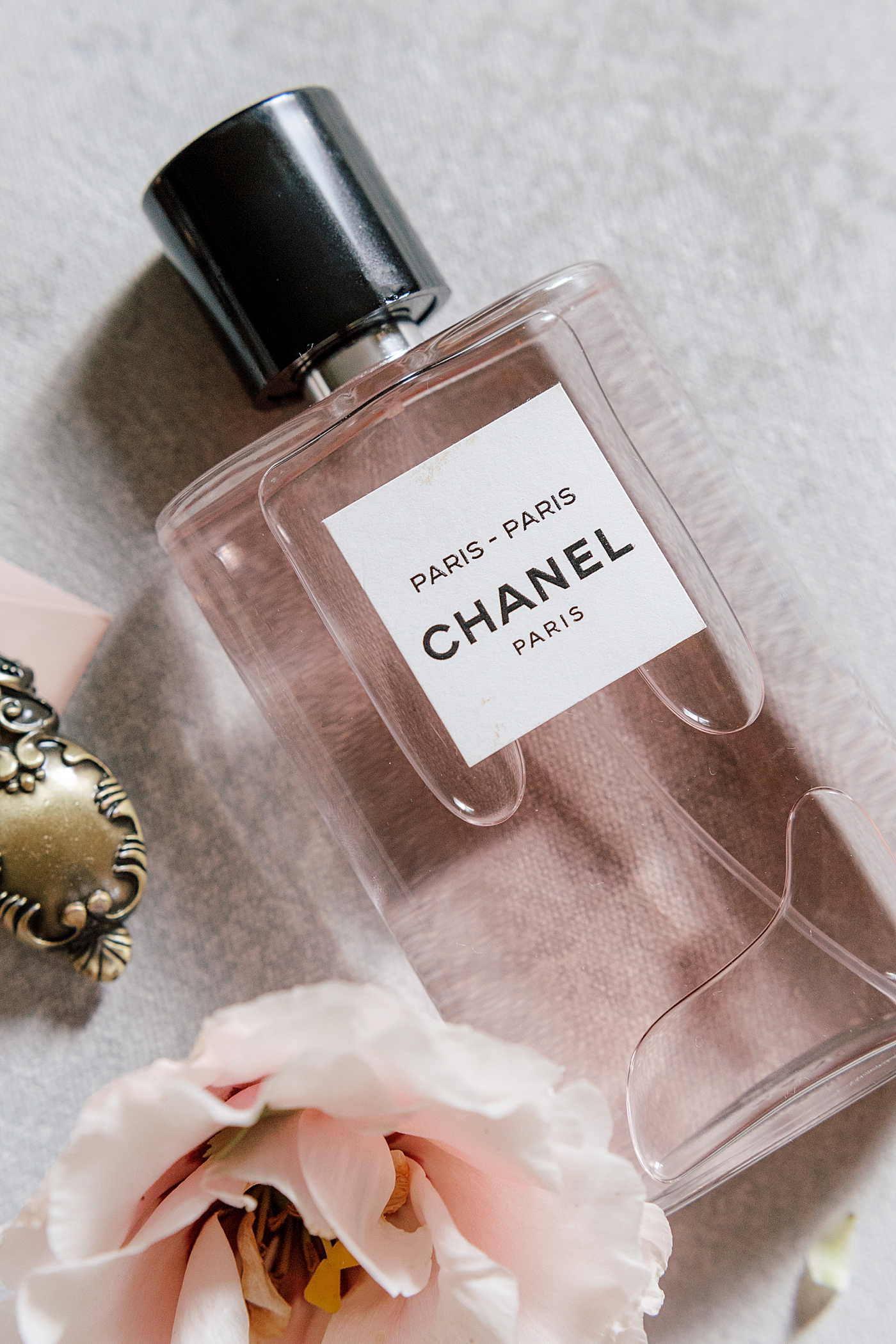 Pink perfume bottle | Image by Hope Helmuth Photography