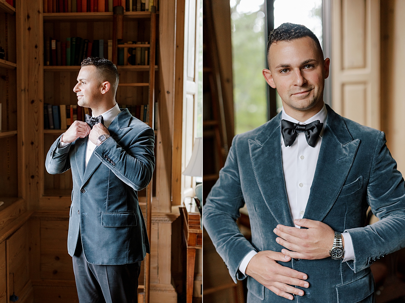 Groom getting ready | Image by Hope Helmuth Photography