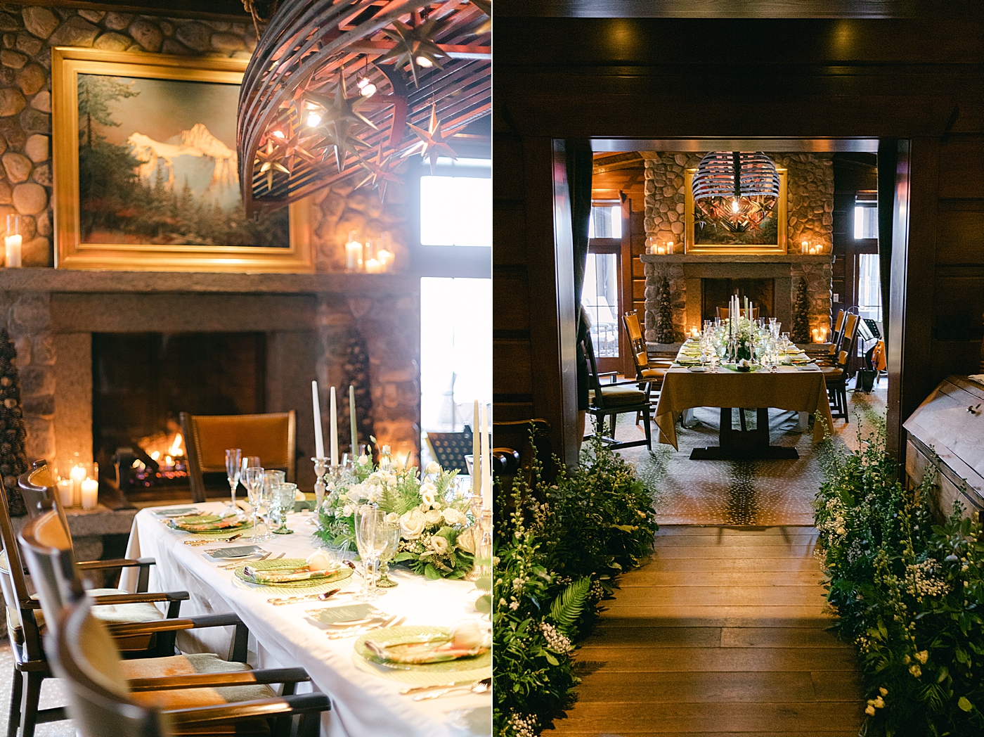 Romantic details during Lake Placid Lodge Wedding | Image by Hope Helmuth Photography