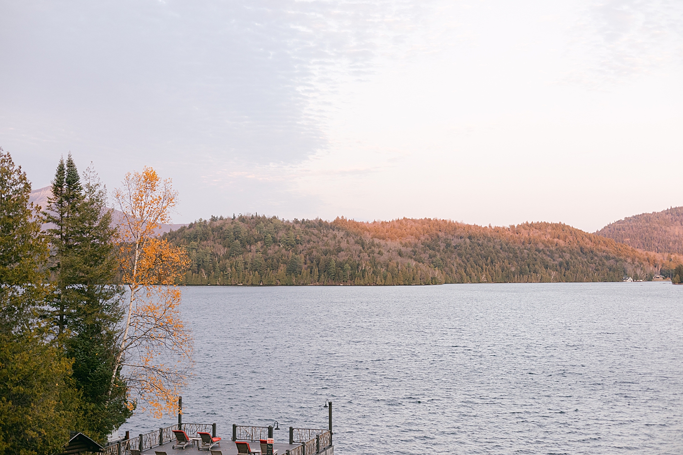 Lake Placid at sunset | Image by Hope Helmuth Photography