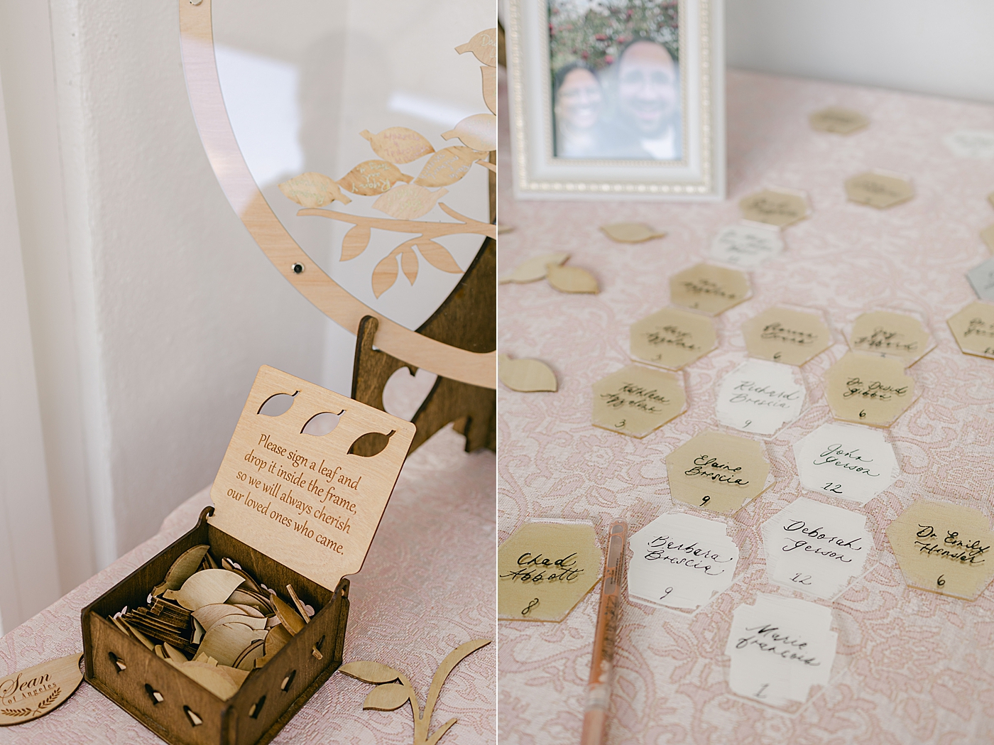 Reception place card details during Sagamore Wedding | Image by Hope Helmuth Photography