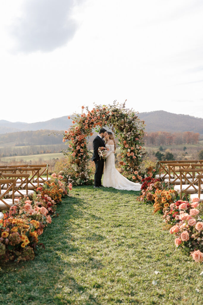 pippin hill wedding day photos in the fall virginia photographer